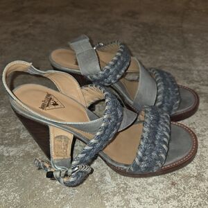 Vintage Fluevog Hopscotch Tuggawar Sandals